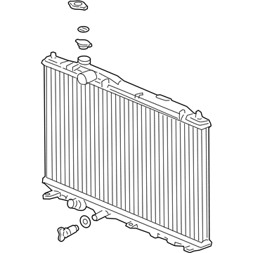 Acura 19010-R9A-A51 Radiator Compatible