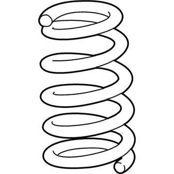 Acura 52441-SZN-A02 Coil Spring, Rear