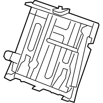 Acura 82526-STK-A01 Frame, Left Rear Seat-Back