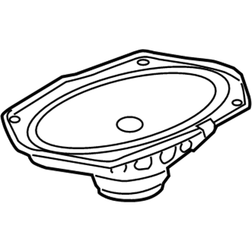 Acura 39120-SEA-305 Speaker Assembly,6X9 Sin