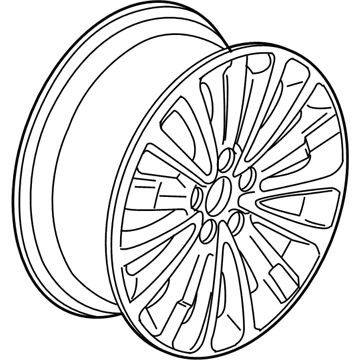 2018 Acura TLX Rims - 42700-TZ3-R11