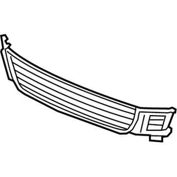 Acura 71107-TL0-G00 Front Bumper Grille (Lower)