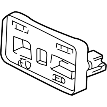 Acura 71180-SZ3-A00 Front License Plate Base