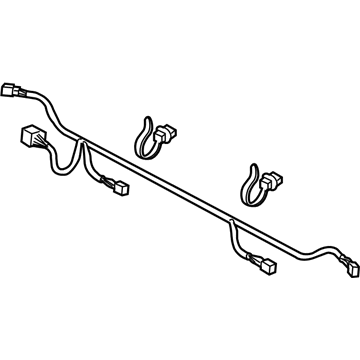 Acura 32131-SJA-A00 Sub-Wire, Rear Corner Sensor