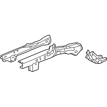 Acura 60910-S87-A01ZZ Frame, Left Front Side