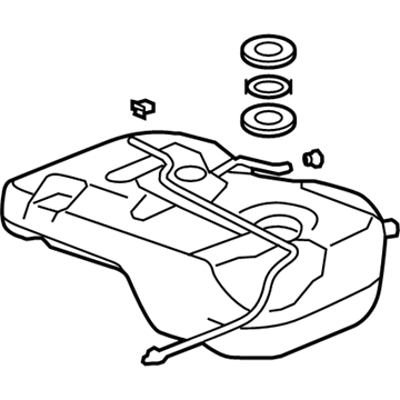 Acura ZDX Fuel Tank - 17044-SZN-A00