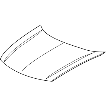 Acura 60100-TL0-A92ZZ Engine Hood (Dot)