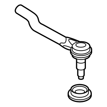 Acura 53560-TZ5-A01 Driver Side Tie Rod End