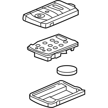 Acura 72147-TX4-A71 Fob Assembly (Driver 2)