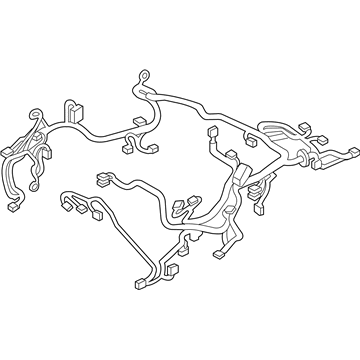 Acura 32120-SJA-A13 Wire Harness, Cabin