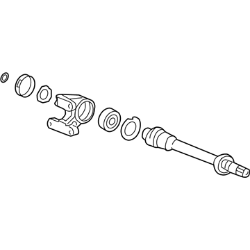 Acura 44500-SEA-900 Cv Intermediate Shaft