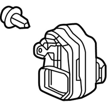 Acura 1J670-R9S-A01 Duct Assembly, Fan Outlet