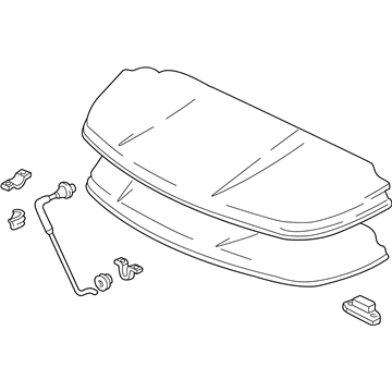 Acura 69100-SL0-010 Engine Lid-Lid Assembly