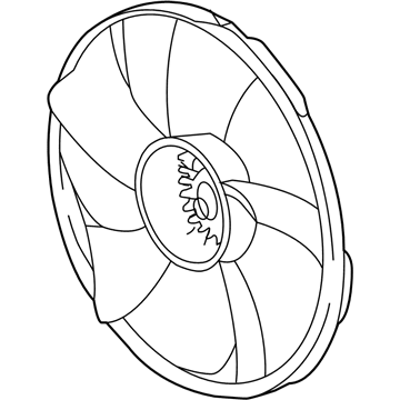 Acura 19020-5J2-A01 Cooling Fan