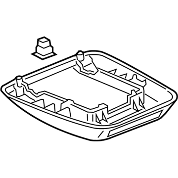 Acura 39520-S3V-A01ZA Garnish Assembly (Seagull Gray) (Res)