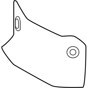 Acura 51359-TYA-A01 Deflector, Front