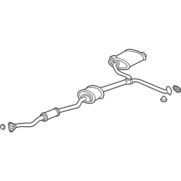 Acura TL Muffler - 18307-SEP-A51