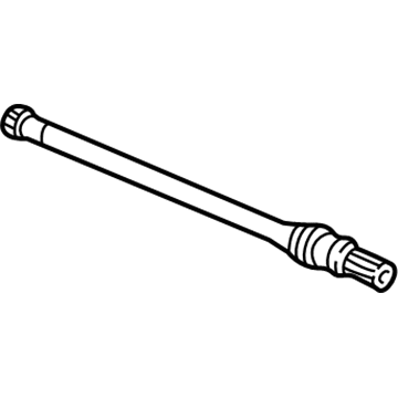 Acura 44501-SP0-000 Shaft, Half