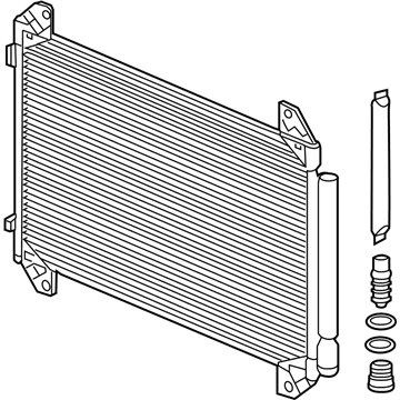 2014 Acura MDX A/C Condenser - 80100-TZ5-A03