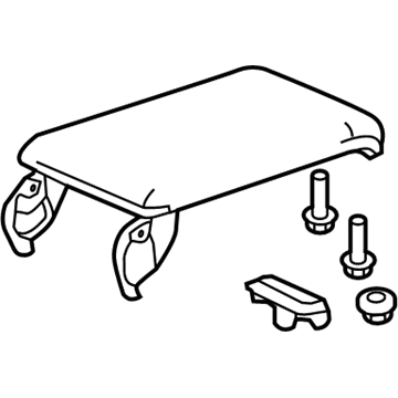 Acura 83450-TX4-A02ZA Console Armrest (Sandstorm)