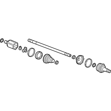 2023 Acura MDX Axle Shaft - 42310-TYA-A02