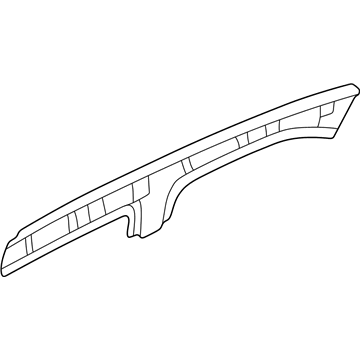 Acura 64210-SZ3-J01ZZ Rail, Passenger Side Roof Side