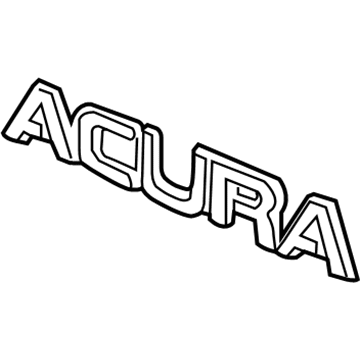 Acura 75711-SZ3-A00 Rear Emblem