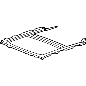 Acura 70100-TK4-A01 Frame, Sunroof