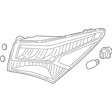 Acura TLX Brake Light - 33500-TZ3-A61