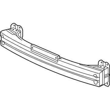 Acura 71530-TBA-A11 Beam, Rear Bumper