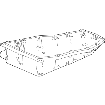 Acura 21151-5LJ-000 Pan, Oil