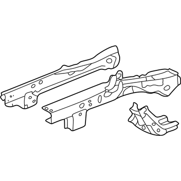 Acura 60810-S87-A01ZZ Frame, Right Front Side