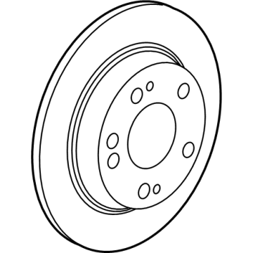 Acura 42510-TGH-A00 Disk, Rear Brake