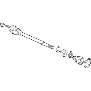 Acura Integra Axle Shaft - 44010-S04-J51