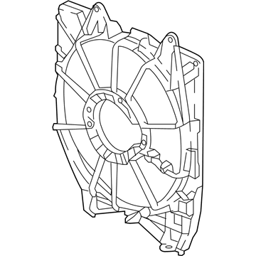 2022 Acura TLX Fan Shroud - 19015-6A0-A01