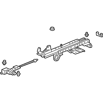 Acura 81260-S3M-A02 Adjuster Assembly, Passenger Side Slide (Outer)