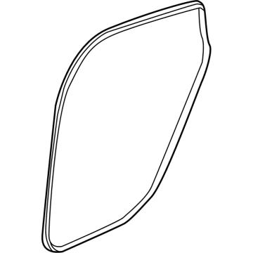 Acura 72815-T20-A11 Seal, Right Rear