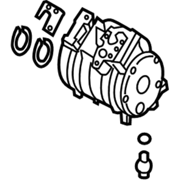 2006 Acura RL A/C Compressor - 38810-RJA-A03