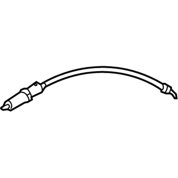 Acura Fuel Door Release Cable - 74411-TK4-A01