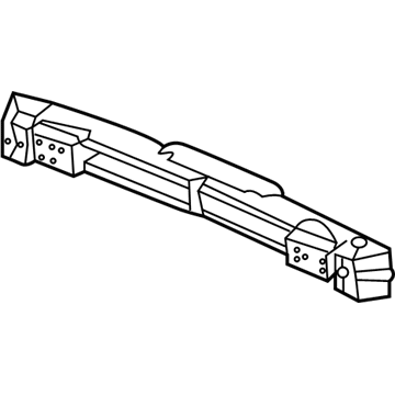 Acura 71530-SEC-A10 Rear Bumper Reinforcement