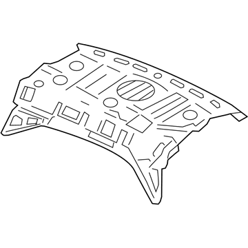 Acura 66500-TX6-A10ZZ Shelf, Rear Parcel