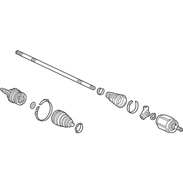 2003 Acura RL Axle Shaft - 44305-SZ3-950