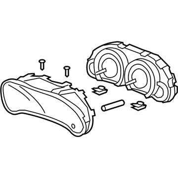 Acura 78100-TP1-A02 Combination Meter Assembly