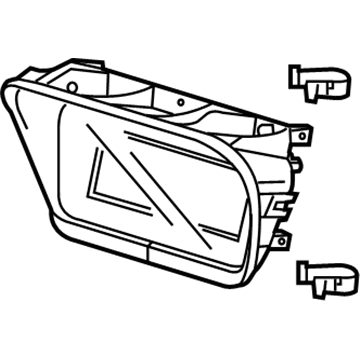 Acura 39712-TL7-305 Panel Assembly, Center (Coo)