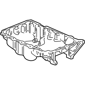 Acura Oil Pan - 11200-5J6-A11