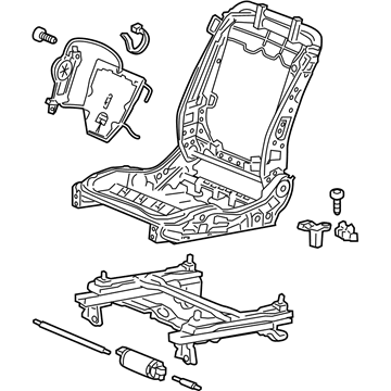 Acura 81526-STK-A13 Frame, Left Front