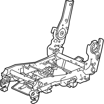 Acura 81936-TYA-A21 Frame, Middle Center Cushion