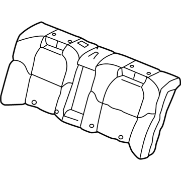 2006 Acura TL Seat Cover - 82121-SEP-A01ZB