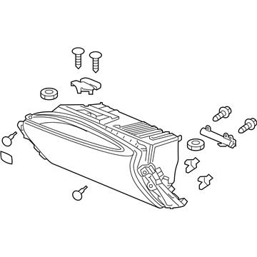 Acura Glove Box - 77510-TZ3-A04ZH