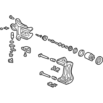 1996 Acura NSX Brake Caliper - 43018-SL0-003